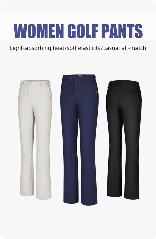 PGM KUZ134 ladies stretch golf pants oem winter women casual golf pants