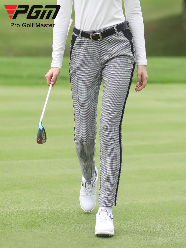 PGM KUZ119 ladies golf trousers fabric casual golf pants for women – PGM  GOLF