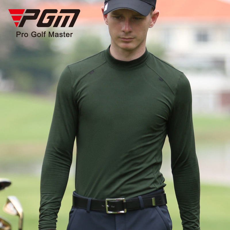 PGM YF427 golf shirt long sleeve branded polyester spandex men nice golf shirts
