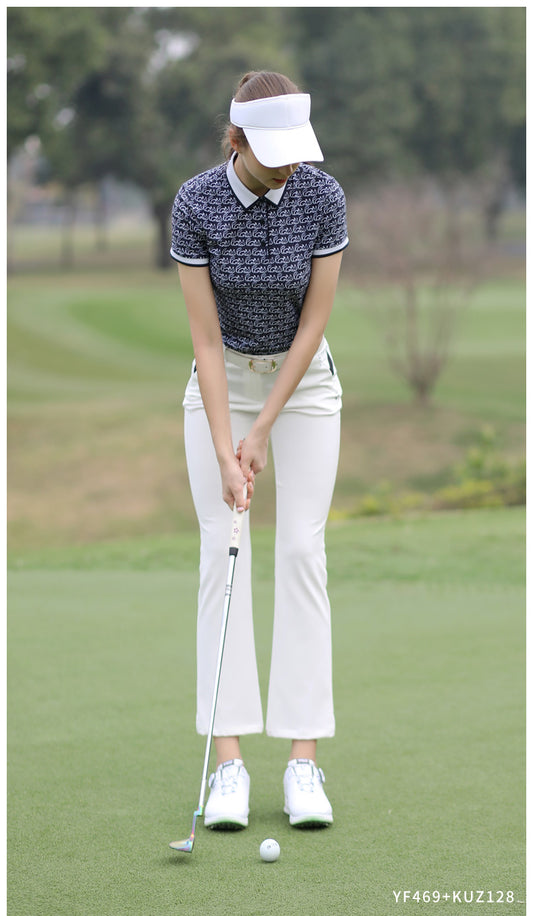 PGM KUZ128 four way stretchy golf pants summer waterproof golf pants for ladies