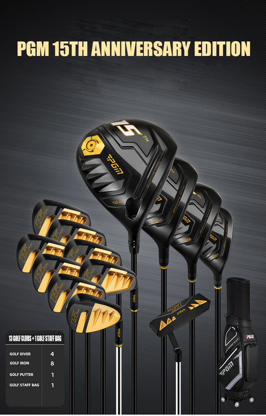 PGM 15TH MTG039 luxury golf set mens complete branded right hand golf clubs complete set