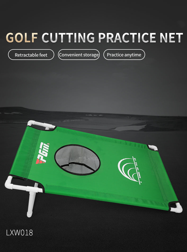 PGM LXW018 golf hitting nets outdoor adjustable slope backyard training golf net