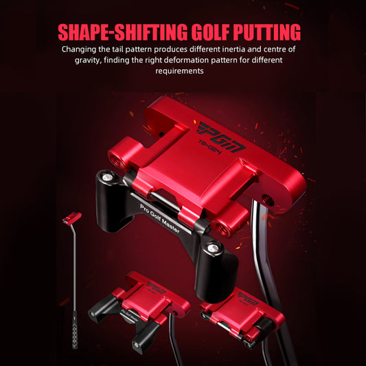 PGM TUG049 novelty cnc milled putter 3 models transformable golf putter