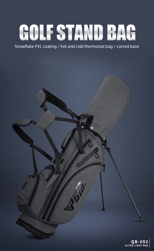PGM QB092 custom golf stand bag quality lightweight stand golf bag with strap