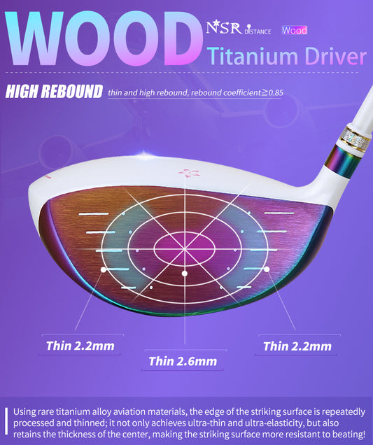 PGM MG026 2022 carbon golf driver ladies right hand golf driver