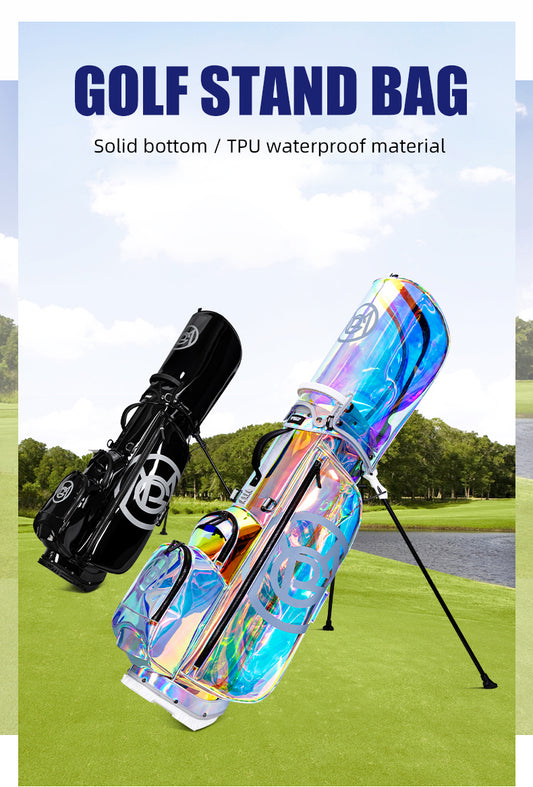 PGM QB131 ladies light portable transparent carry stand golf bags for men