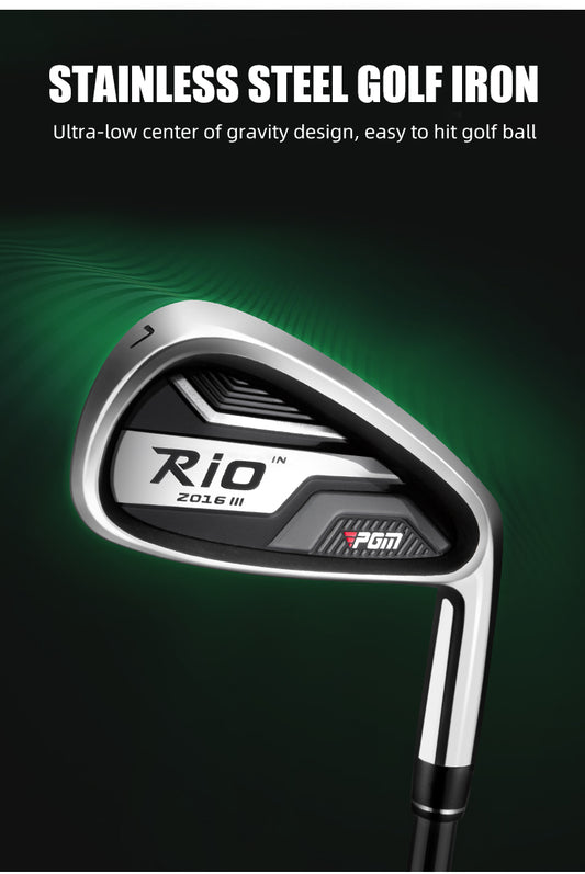 PGM TIG040 blank golf beginner iron 2022 new launch black golf iron