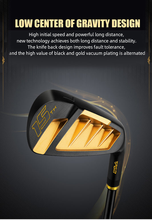PGM TIG039 premium cnc milled custom golf iron black head brand golf clubs