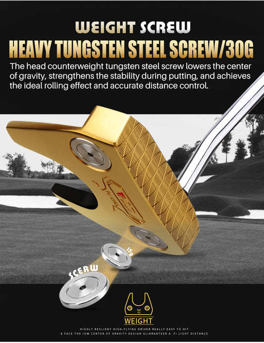 PGM TUG024 custom cnc milled putter forged brand golf club