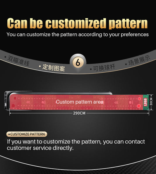 PGM TL023 Aiming line-Carpet Golf Putting Mat Ball Return Track Baffle Black Plastic Frame Indoor Outdoor