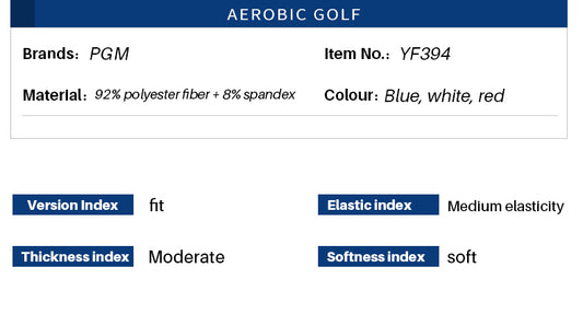 PGM YF394 polyester logo golf shirt quarter zip ladies polyester spandex golf shirt