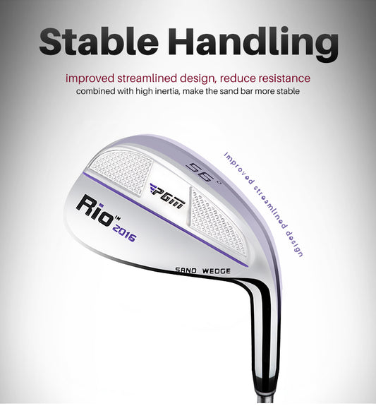 PGM SG001 Right handed stainless steel plating golf sand wedge club