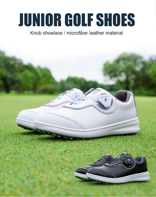 PGM XZ231 kids golf ball shoes rubber premium zapatos de sepatu custom golf shoes