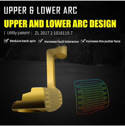 MO EYES TuG020 Right handed side Golf putter made of 304 soft iron