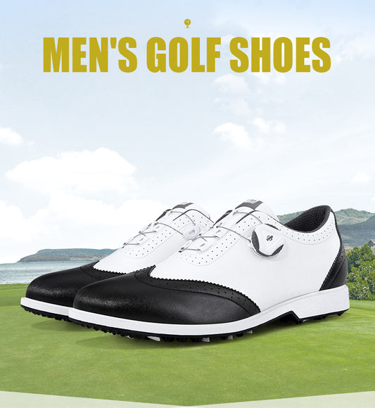 PGM XZ206 custom golf shoe men waterproof spike less golf shoes
