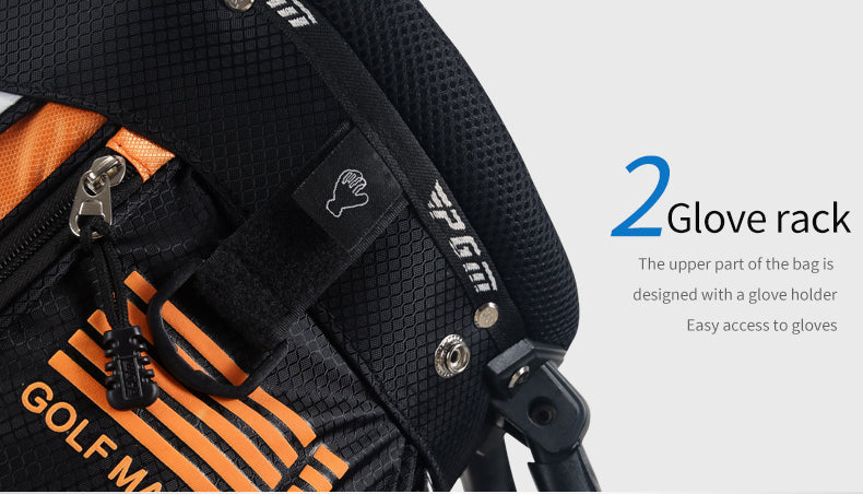 PGM QB027 golf stand bags custom 14 way divider lightweight carry golf bag