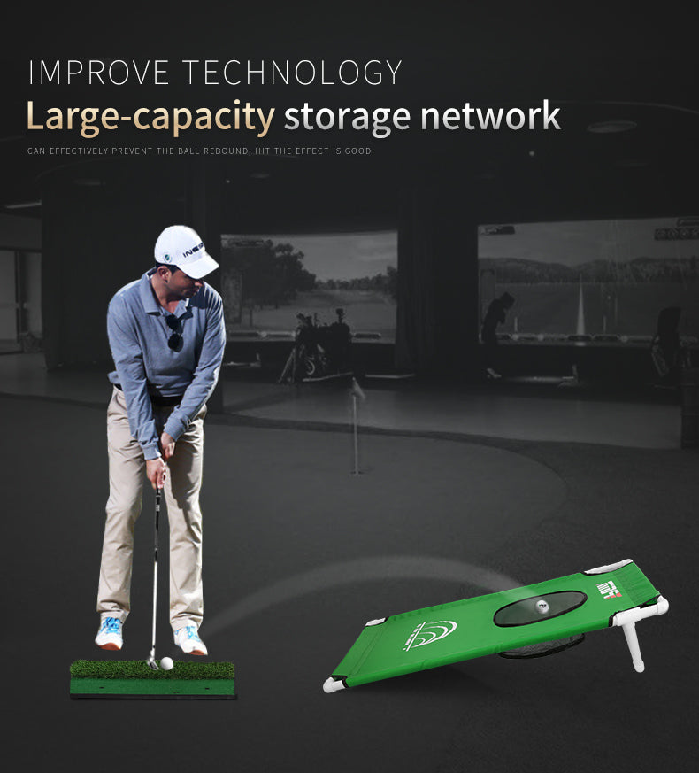 PGM LXW018 golf hitting nets outdoor adjustable slope backyard training golf net