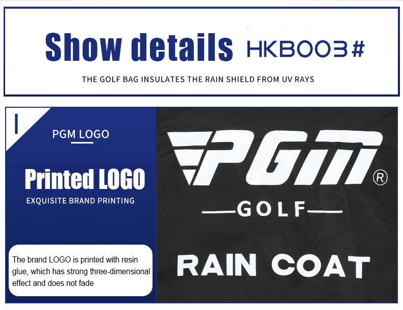 PGM HKB003 waterproof golf bag flight travel cover nylon light weight golf travel cover