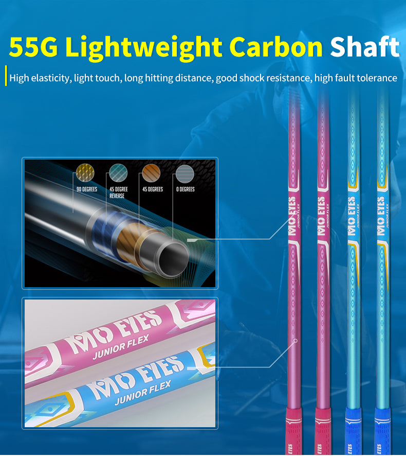 MO EYES JRTG008 boys golf set clubs teenager junior complete golf club sets