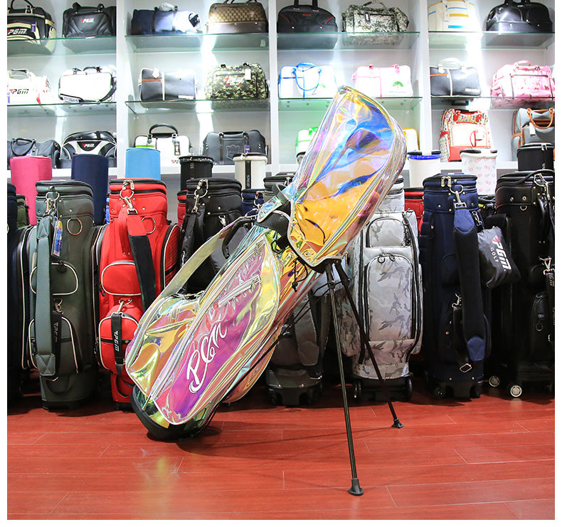 PGM QB063 custom standing sunday golf bag price logo luxury stand golf bag