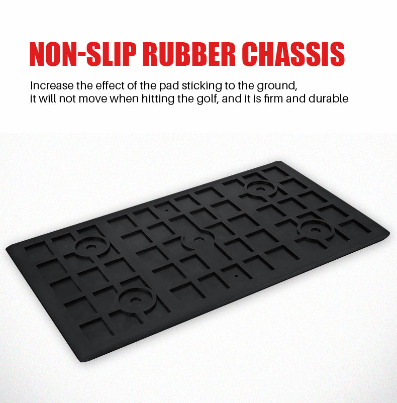 PGM DJD031 2 in 1 indoor turf golf hitting mat artificial grass golf chipping mat