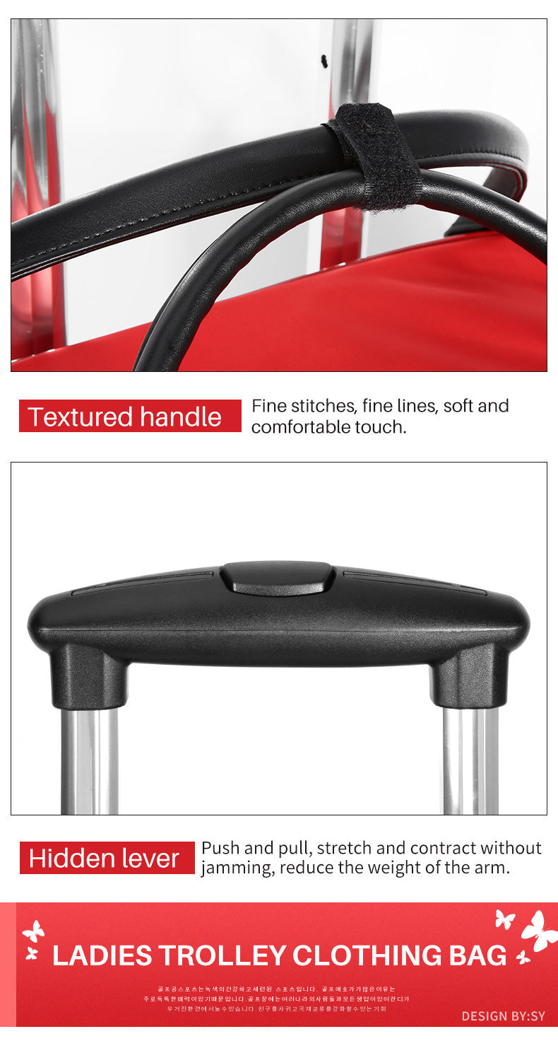 PGM YWB027 2021 Women golf boston Bag with the wheels Golf Travel Bag