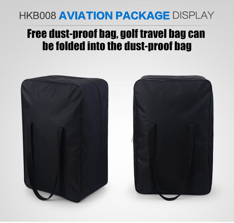 PGM HKB008 soft-sided golf bag travel case flight waterproof light weight golf travel bag