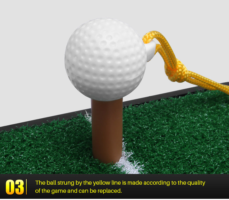 PGM HL001 China mini golf swing trainer mat office indoor practice golf chipping mat