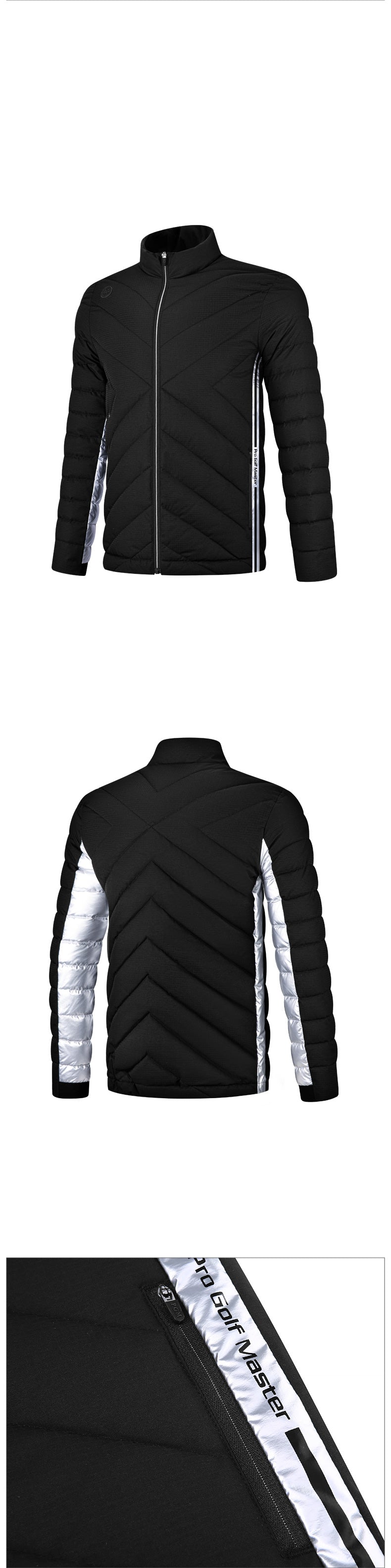 PGM YF518 winter whole sale mens golf jackets polyester warm light golf jacket