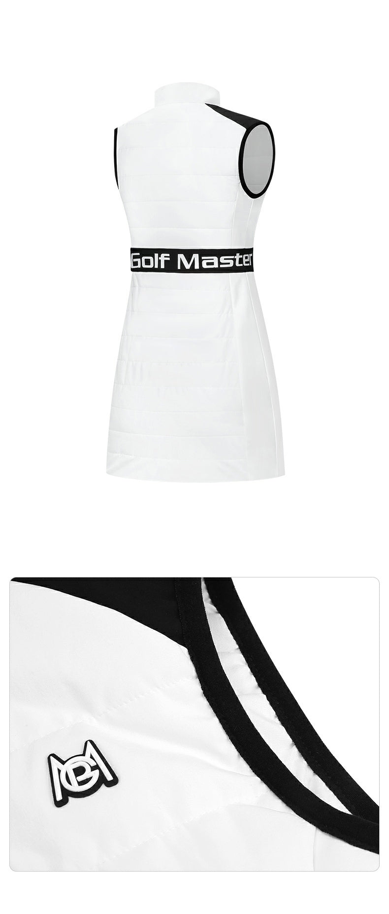 PGM YF499 women soft shell golf sleeveless bubble jacket windbreaker golf vest