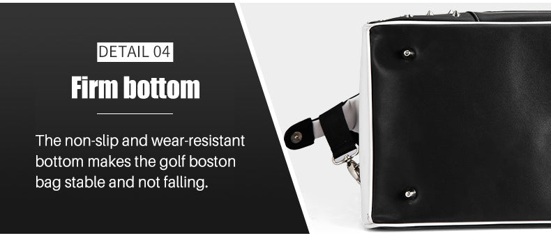 PGM YWB033 portable golf boston bag large colorful waterproof rivet golf boston bag
