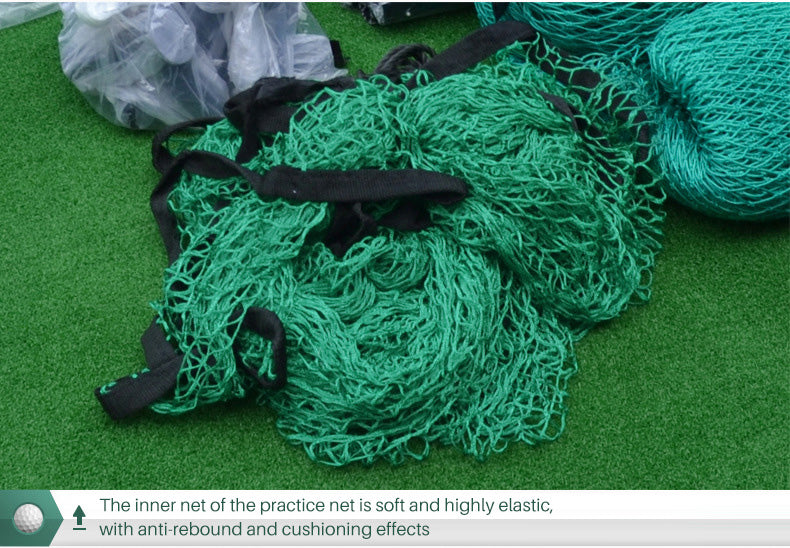 PGM LXW001 factory 3M golf cage training practice net return outdoor heavy duty golf nets for backyard driving