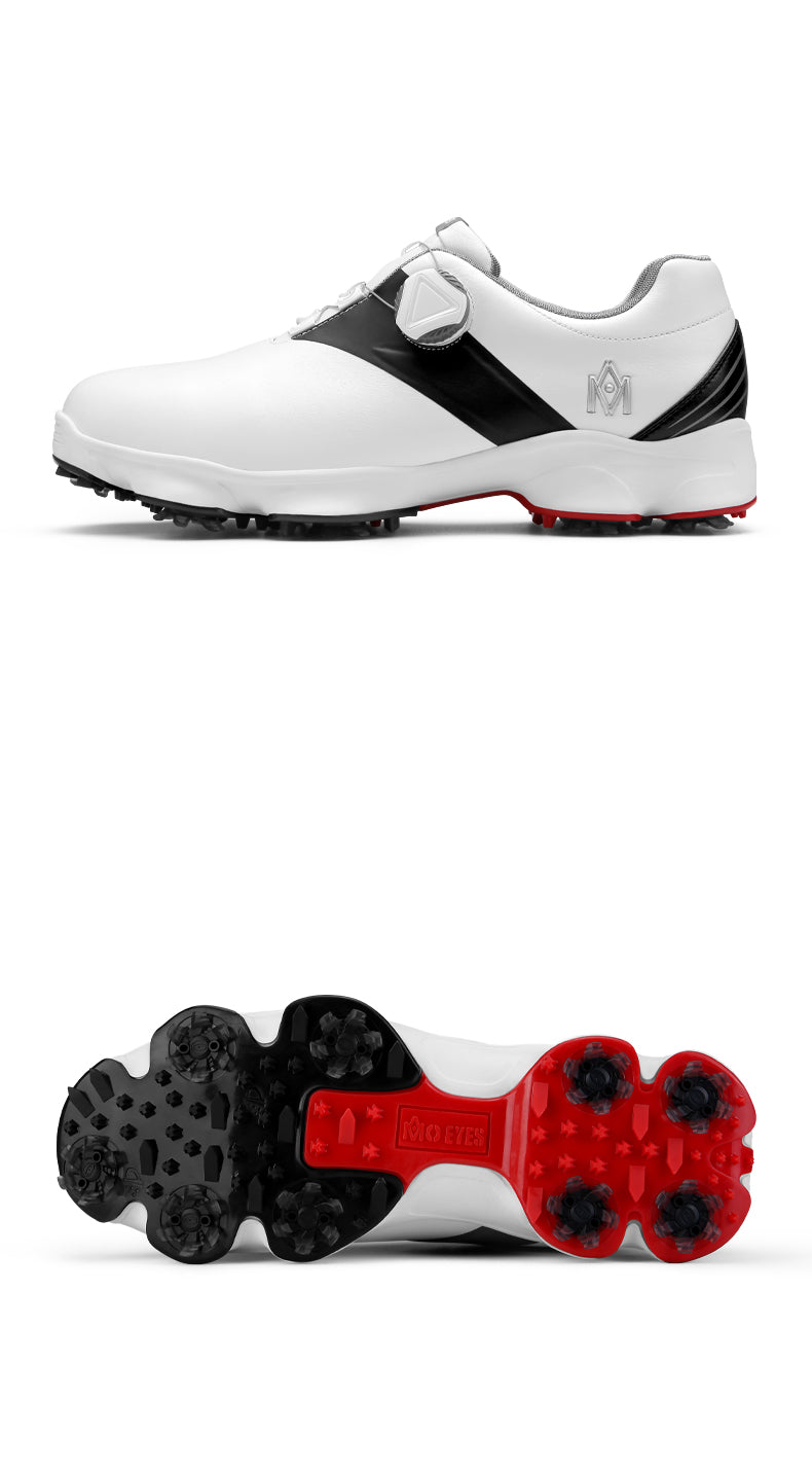 MOEYES M22XZ03 comfortable golf shoes waterproof leather golf shoes for training