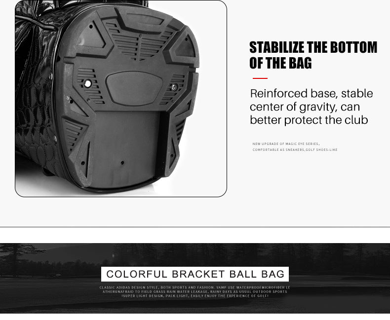 PGM QB070 nylon golf bag sunday lightweight waterproof golf stand bag