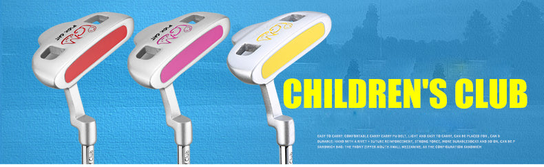 PGM PICK CAT JRTUG007 kids custom mini golf putter indoor rubber golf club putter