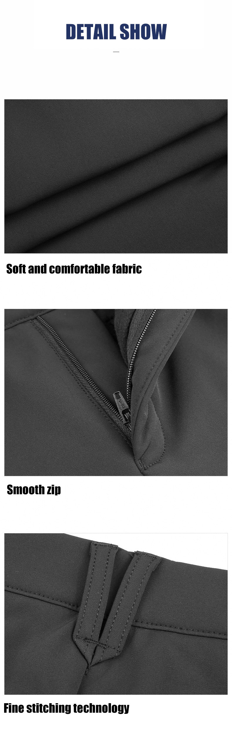 PGM KUZ140 boys slim fit golf pants nylon spandex junior golf pants