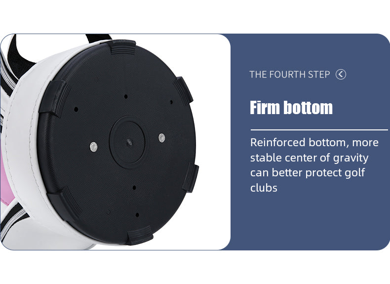 PGM QB103 golf tour staff bag women light weight trolley golf cart bag for women