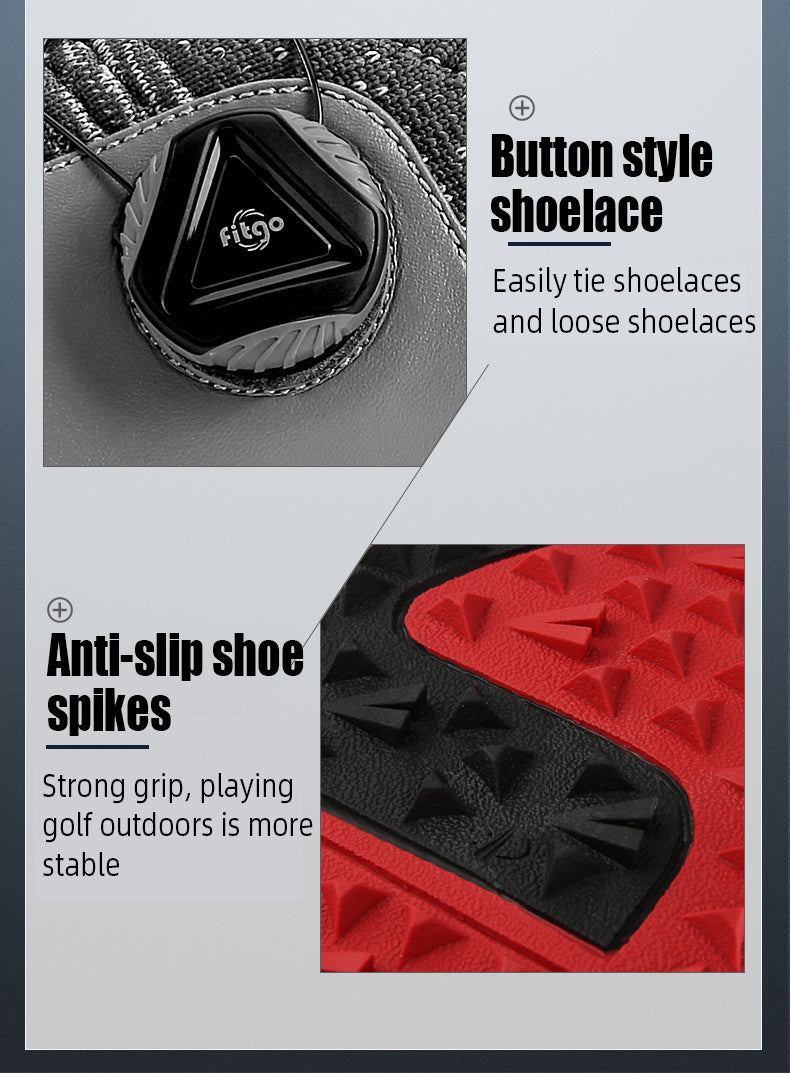 PGM XZ182 wholesale spike less men golf shoes lightweight custom golf shoe