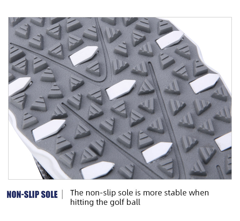 PGM XZ228 wholesale rubber men golf shoes lightweight mesh golf shoes