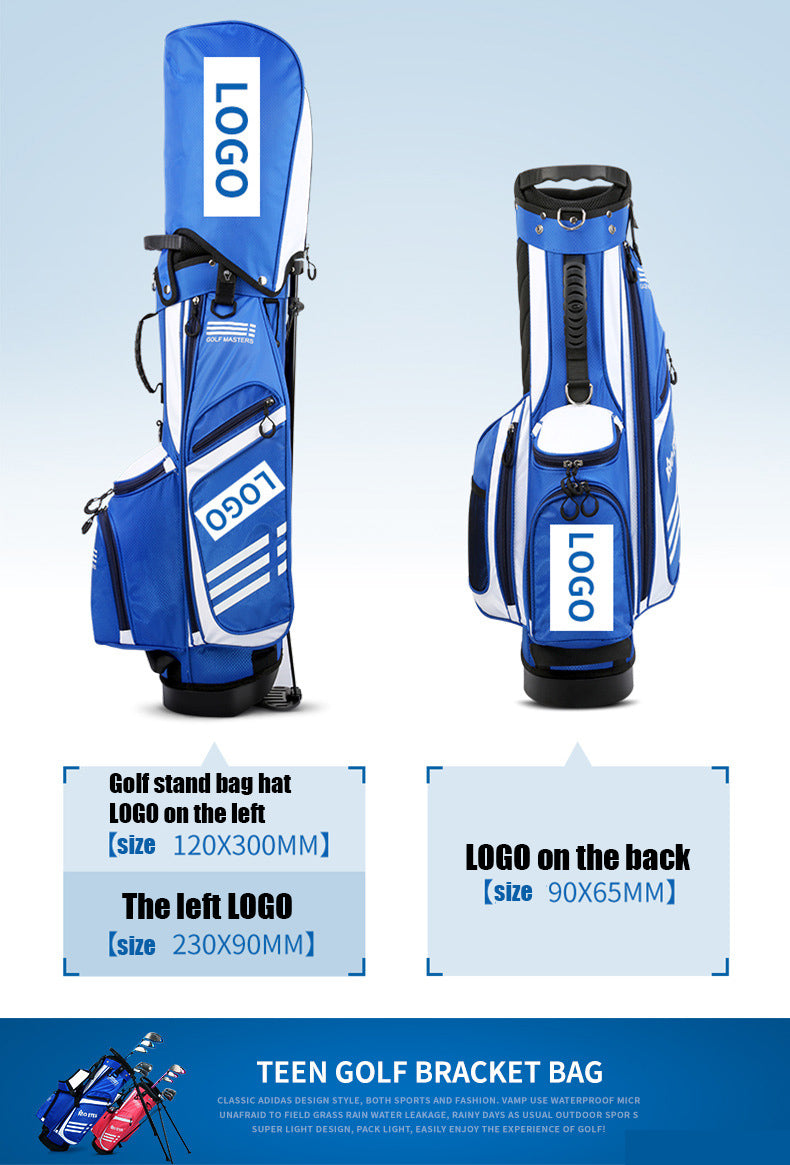 MOEYES QB059 junior sunday lightweight nylon golf bag