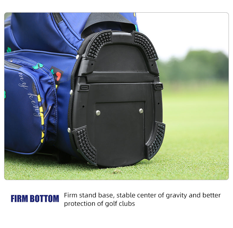 PGM QB111 personalised stand golf bag lightweight custom logo nylon golf bag