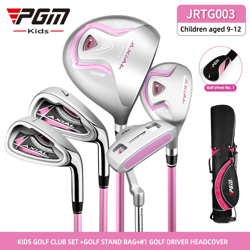 PGM JRTG003 carbon kids golf club set mini junior golf clubs for kids