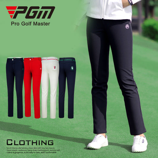 PGM KUZ045 women's golf long pants winter warm golf ladies pants