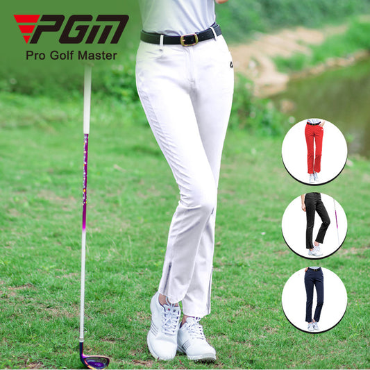 PGM KUZ072 quick dry stretch spandex golf trousers slim fit woman's pants