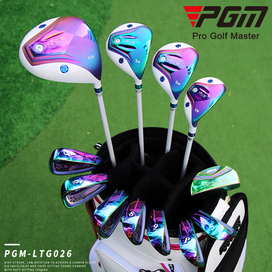 PGM LTG026 NSR II New Design Shiny High Quality Professional Lady Golf Club Low Gravity Center High Rebound with Sakura Golf Bags