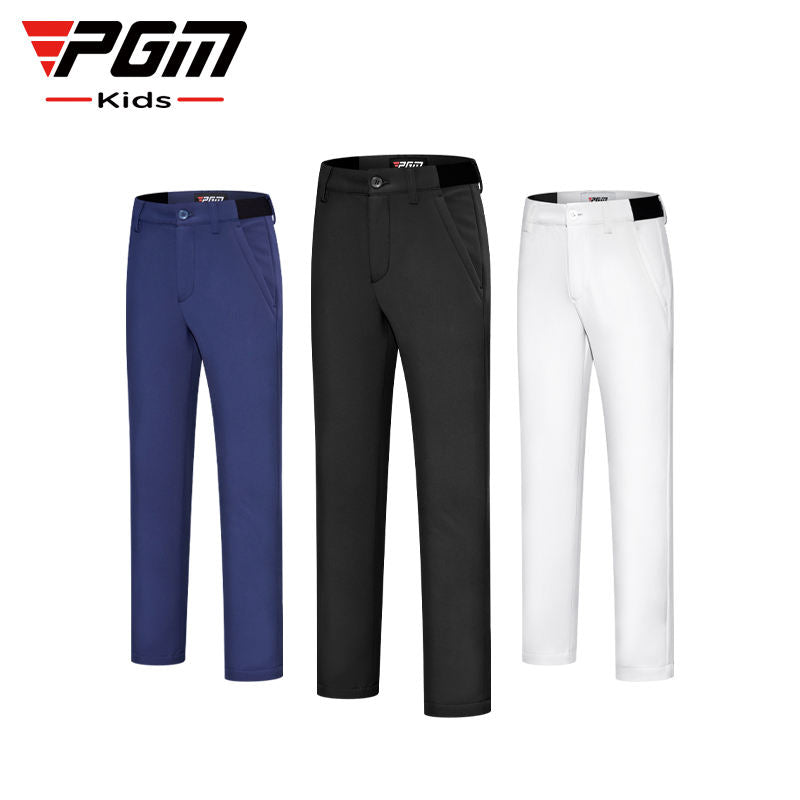 PGM KUZ140 boys slim fit golf pants nylon spandex junior golf