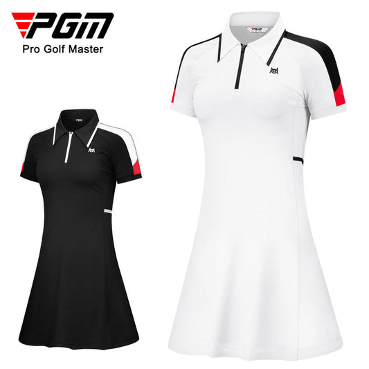 PGM QZ082 premium quality polo golf dress women quick dry athletic golf dress