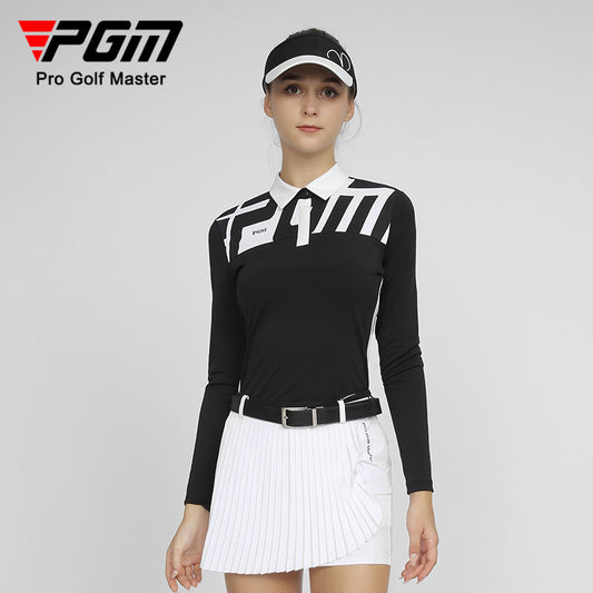 PGM YF538 China wholesale golf polo shirt oem clothing golf polo top for women