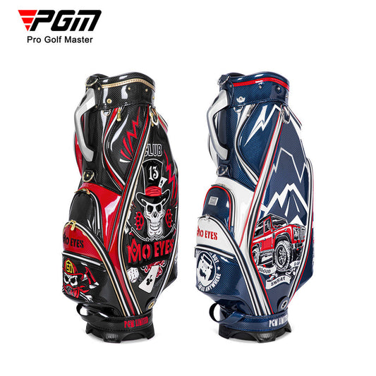 PGM QB112 golf club bag men pu leather custom logo tour golf bag waterproof golf bag