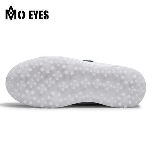 MOEYES M22XZ09 new fashion golf shoes 6.5 size spike less waterproof golf shoes